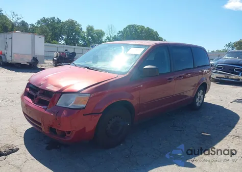 2010 Dodge Grand Caravan Se z USA, uszkodzony, nr VIN 2D4RN4DE8AR447112
